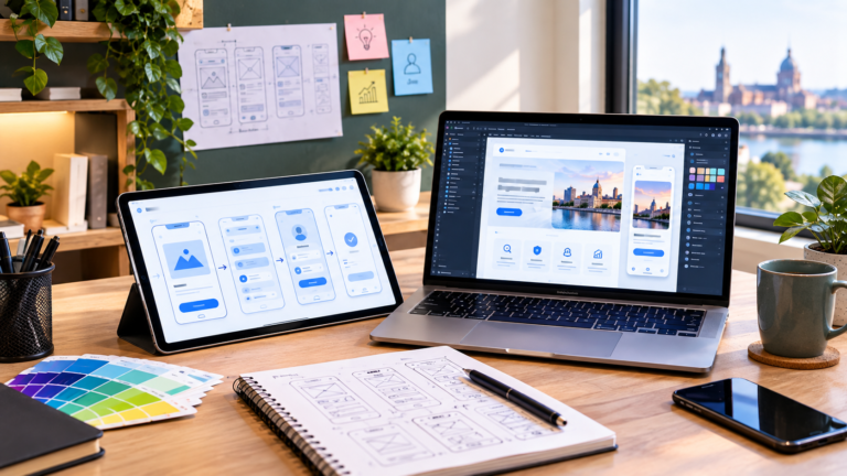 UI UX Design Services in Ahmedabad: Key Elements of a High-Converting Website